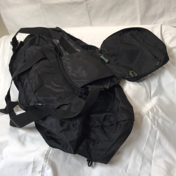 PANGAEA KELTY.  Duffle bag.  Black. - Picture 7 of 8